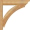 Ekena Millwork Thorton Rough Sawn Traditional Outlooker, Western Red Cedar, 6"W x 24"D x 24"H OUT06X24X24THR01RWR - alternate 2
